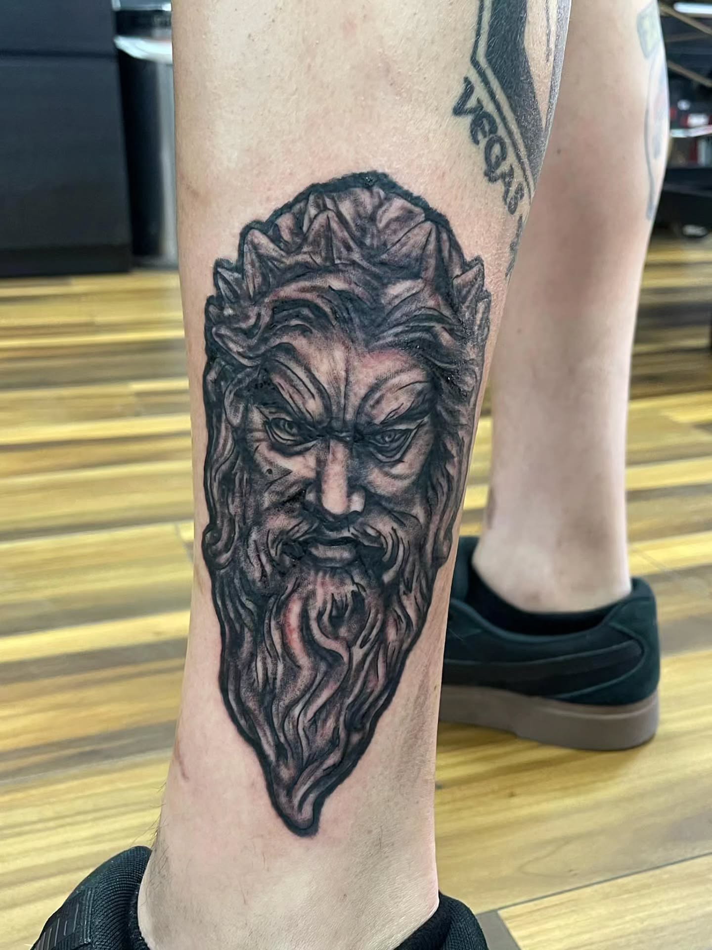 Tattoo by @tattoosbytyler88 — black_and_grey, realism