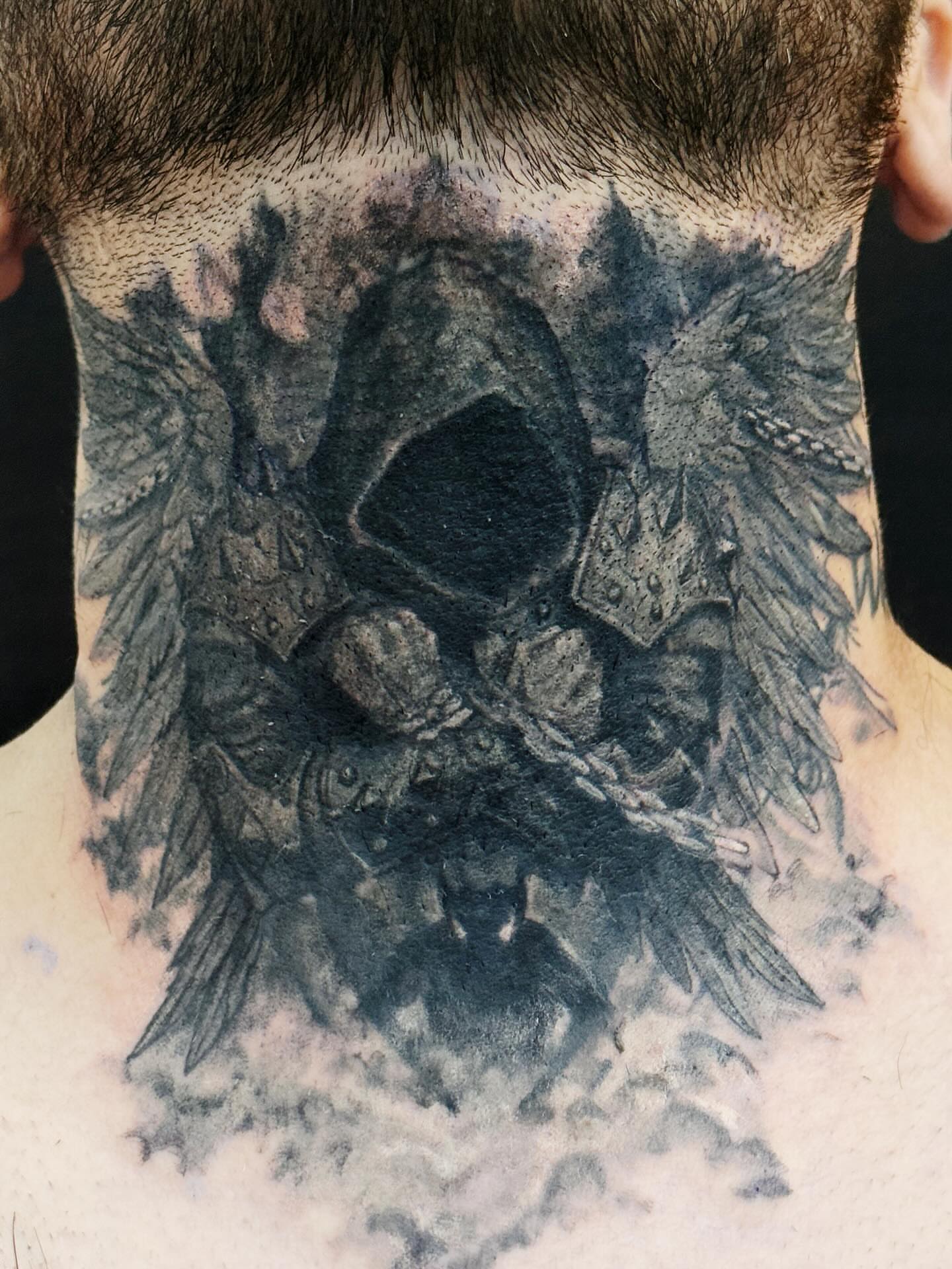Tattoo by @nonoka_tattoo — dark_realism