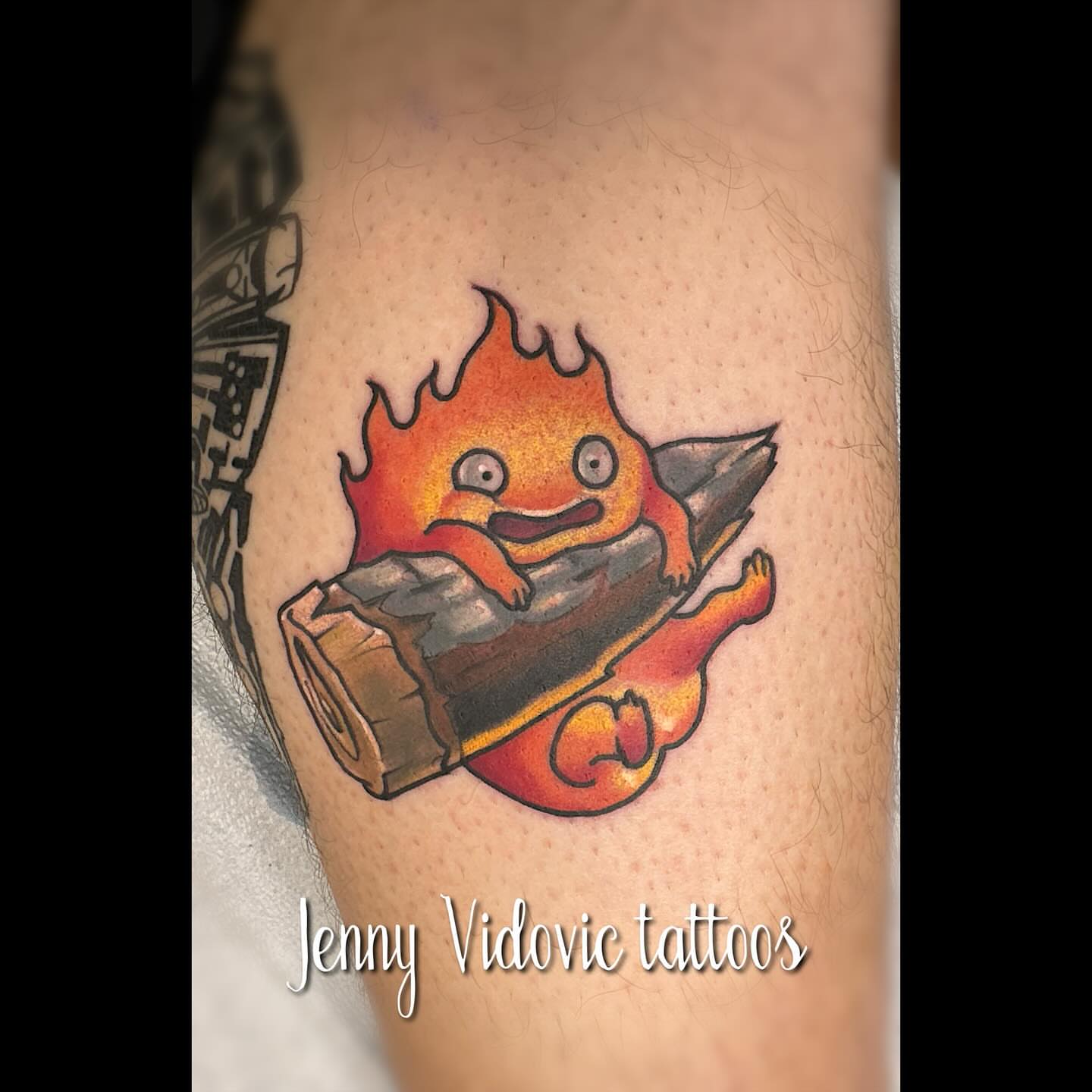 Tattoo by @turkeybasturz — dotwork