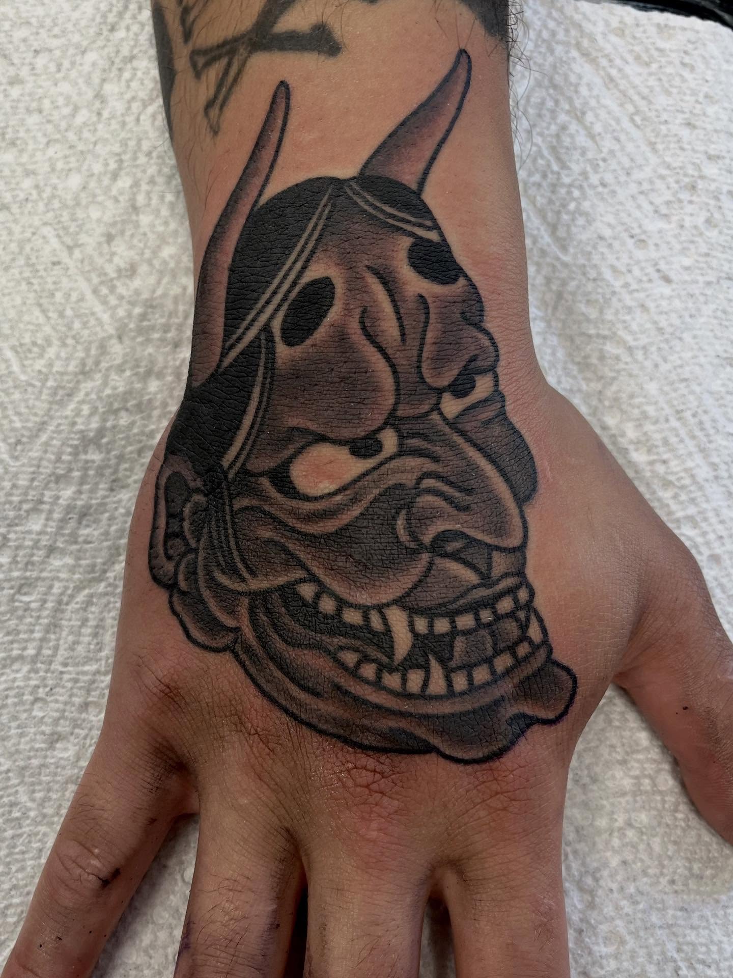 Tattoo by @graham_niles — black_and_grey
