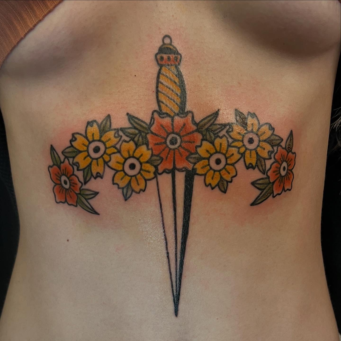 Tattoo by @bobsimmonstattoo — american_traditional