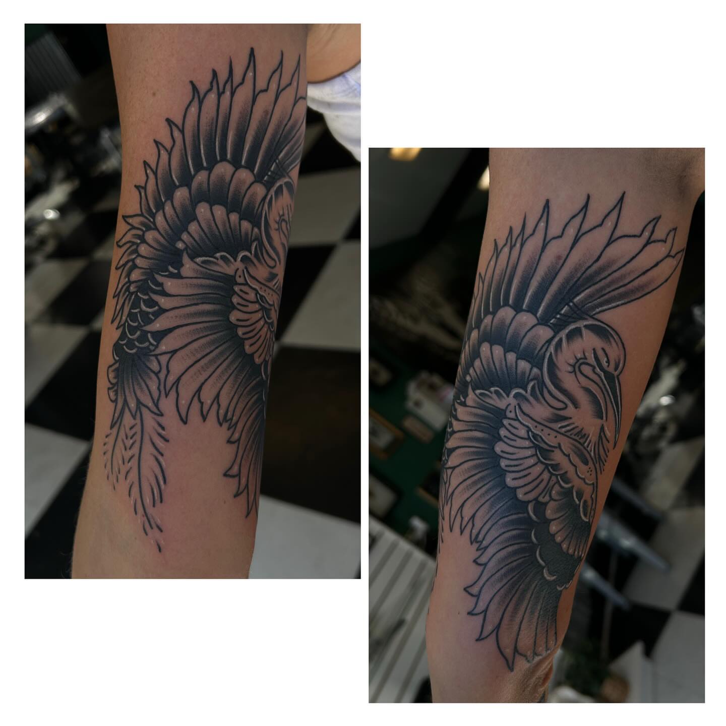 Tattoo by @tattooschooldropout β black_and_grey