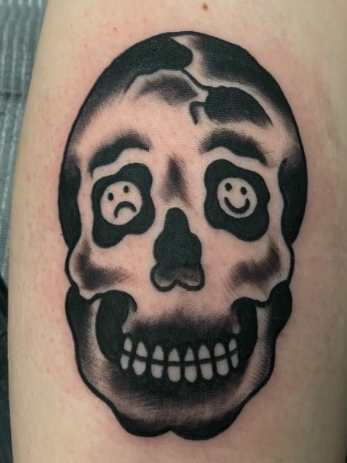 Tattoo by @johnblack13 — black_and_grey