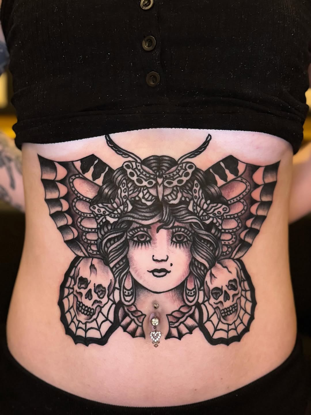 Tattoo by @bobby_daggers — neo_traditional, black_and_grey