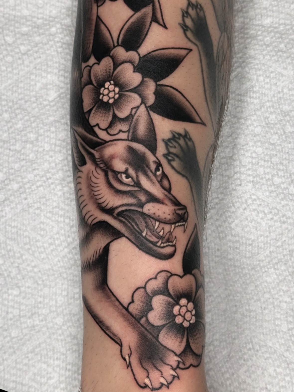 Tattoo by @meira_yael — american_traditional, black_and_grey