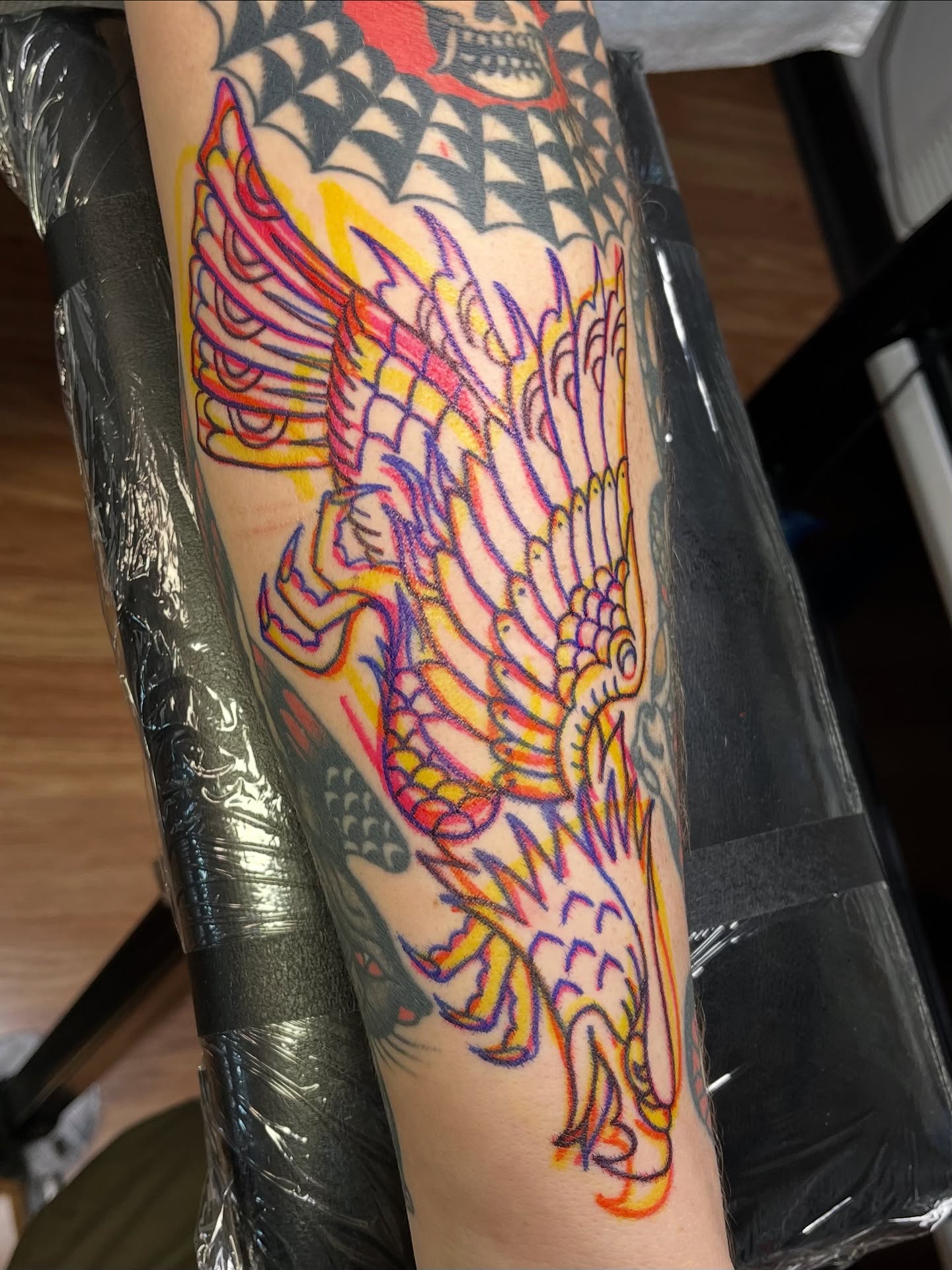 Tattoo by @dustinstemen โ american_traditional