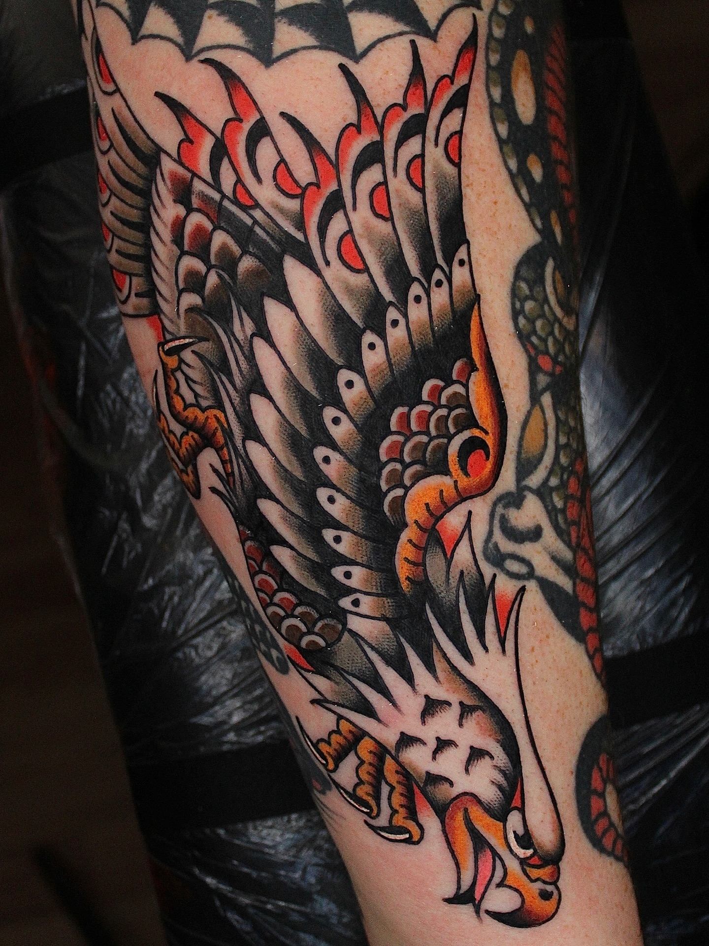 Tattoo by @dustinstemen โ american_traditional