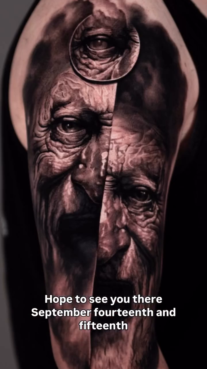 Tattoo work at Austin Tattoo Invitational 2026