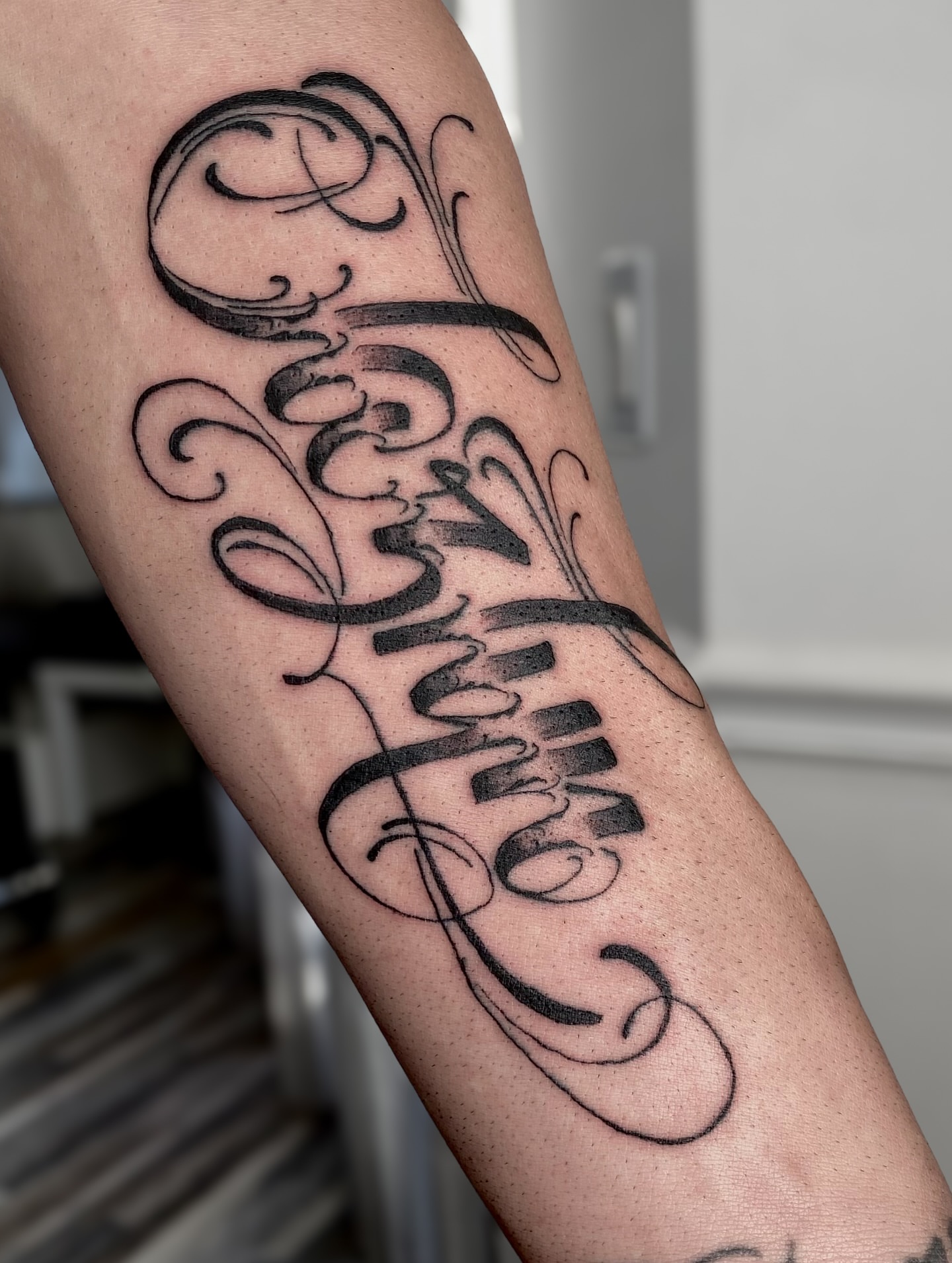Tattoo by @nannytattoo β lettering_script