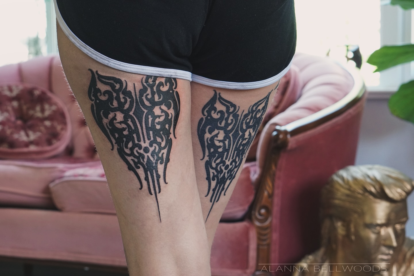 Tattoo by @alannabellwoods — tribal