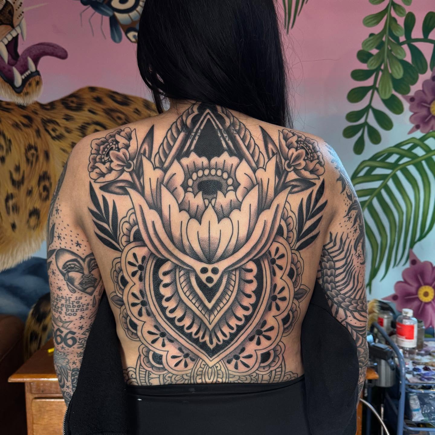 Tattoo by @medea.tattooer β black_and_grey