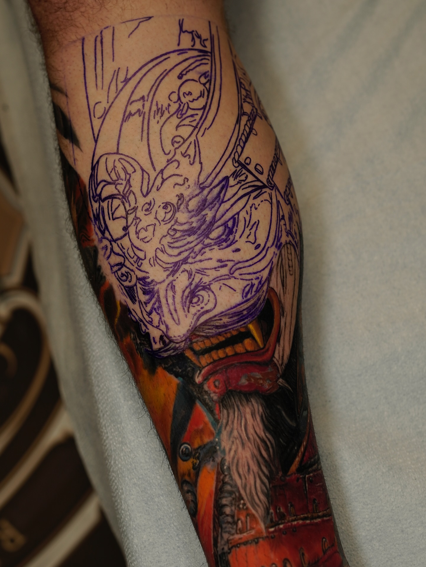 Tattoo by @frawink.art β japanese_irezumi