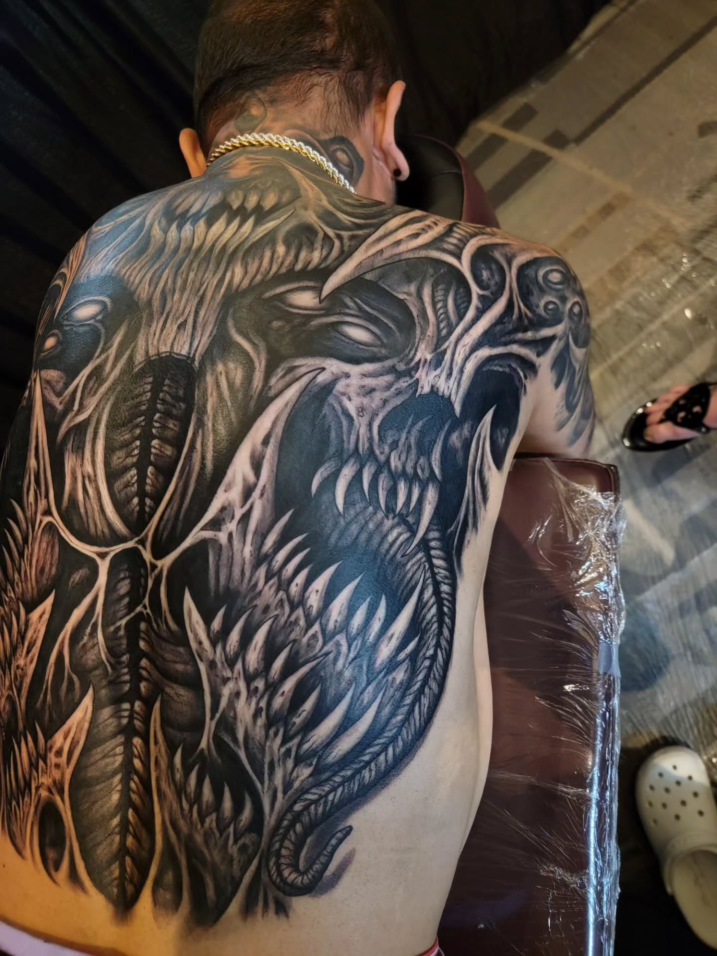 Tattoo by @necronomiconnor — dark_realism