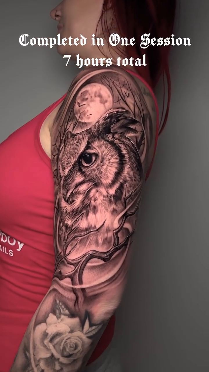 Tattoo by @dead_im_sure — realism, black_and_grey