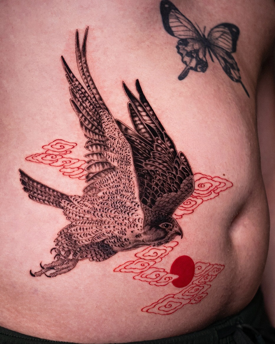 Tattoo by @nuga_ttt — black_and_grey