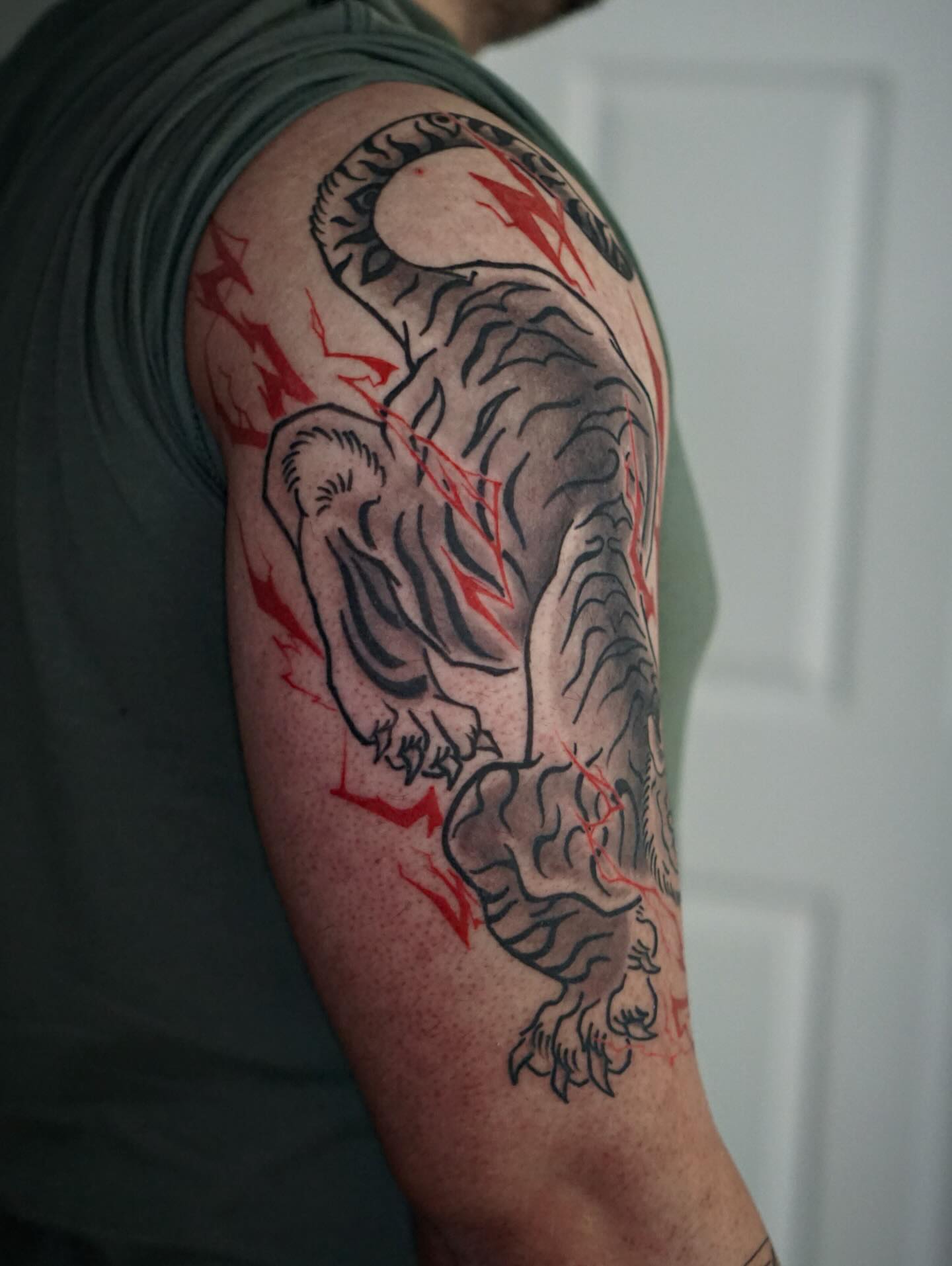 Tattoo by @notnicktattoo — black_and_grey