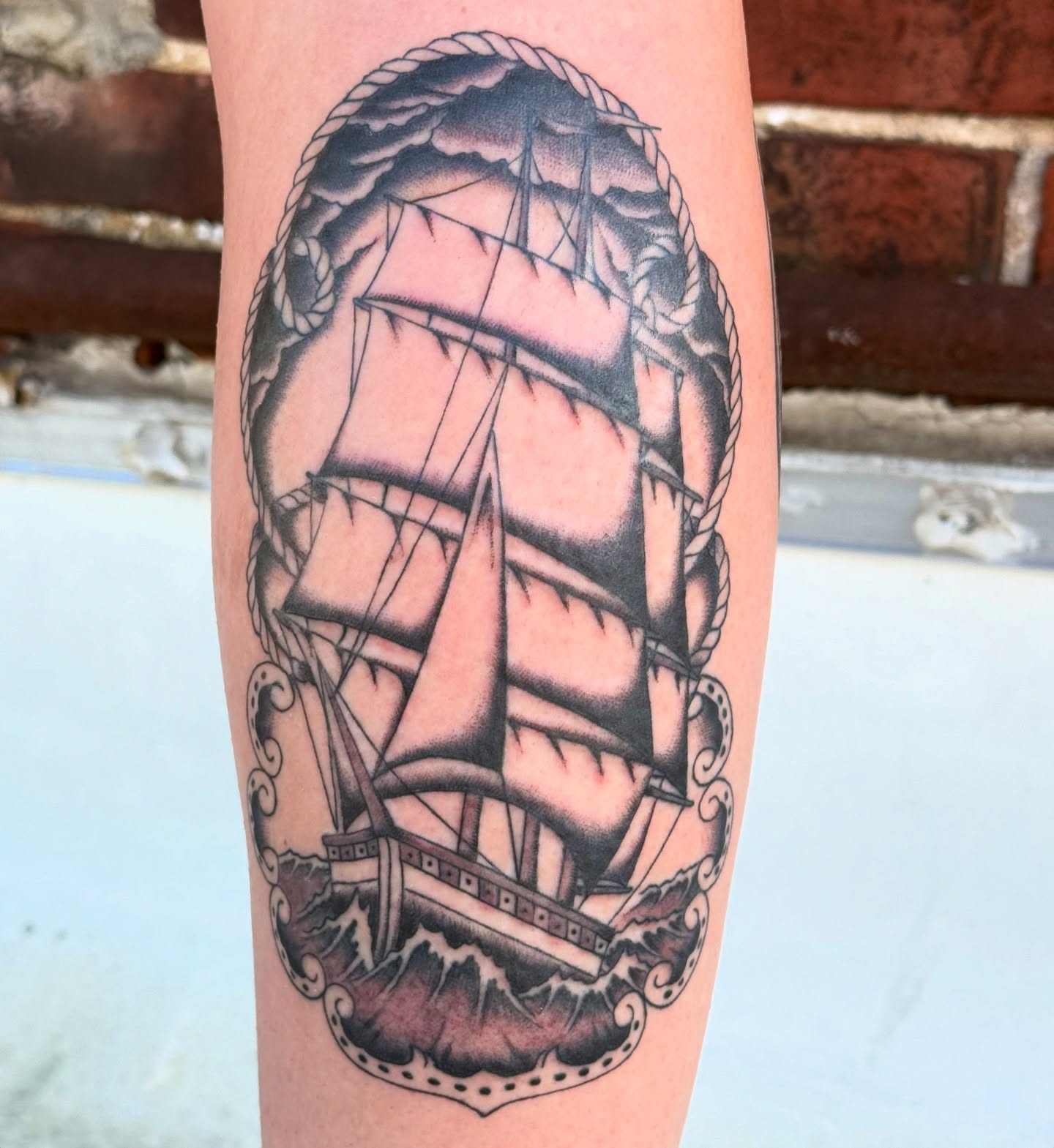 Tattoo by @nathanwohlftattooing — american_traditional