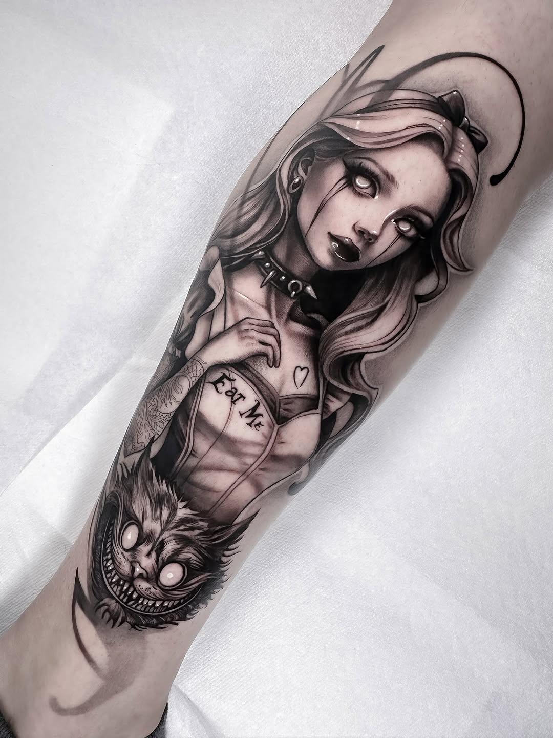 Tattoo by @tommytattoo333 — black_and_grey, realism