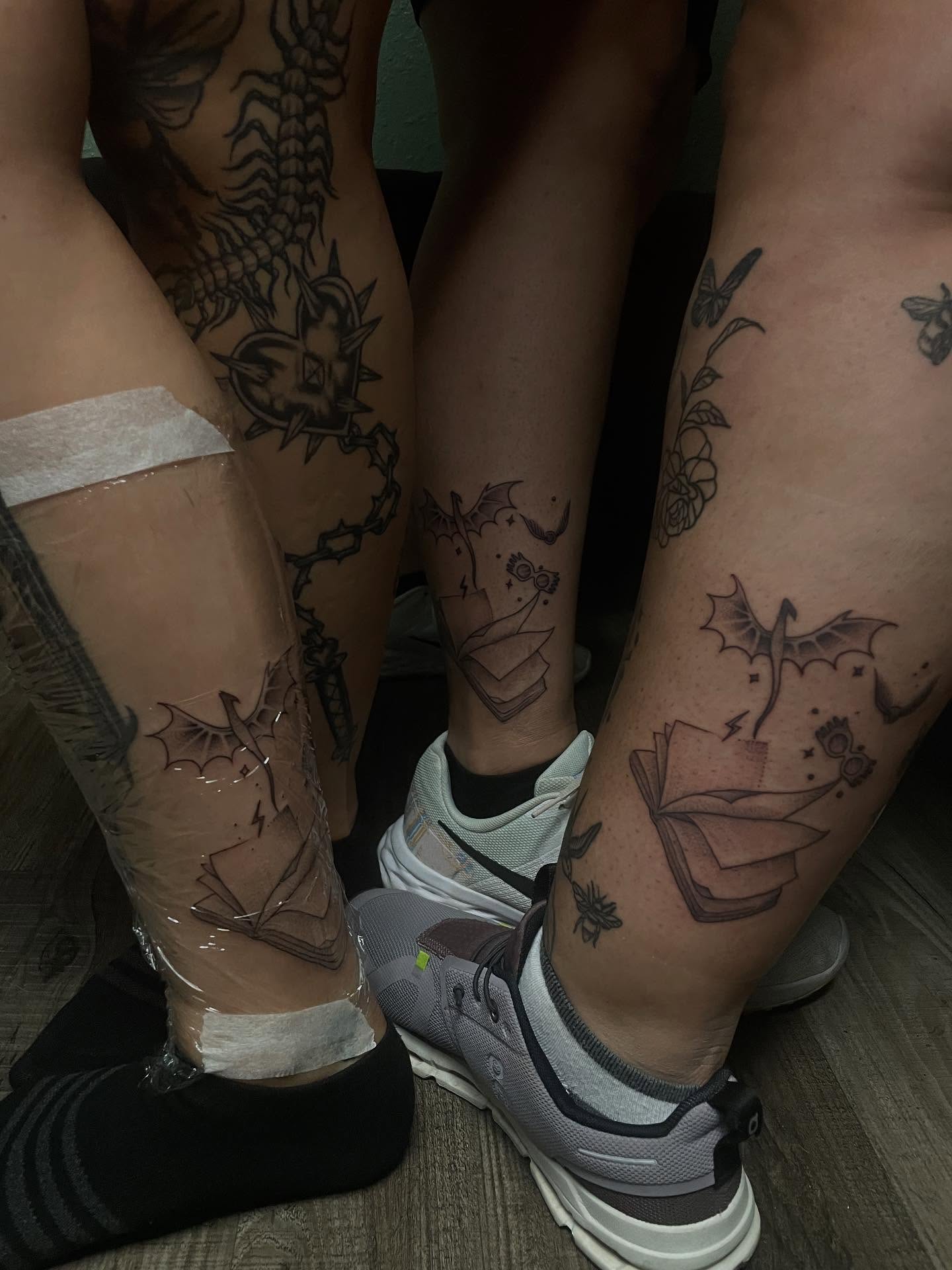 Tattoo by @new_erah_design — black_and_grey