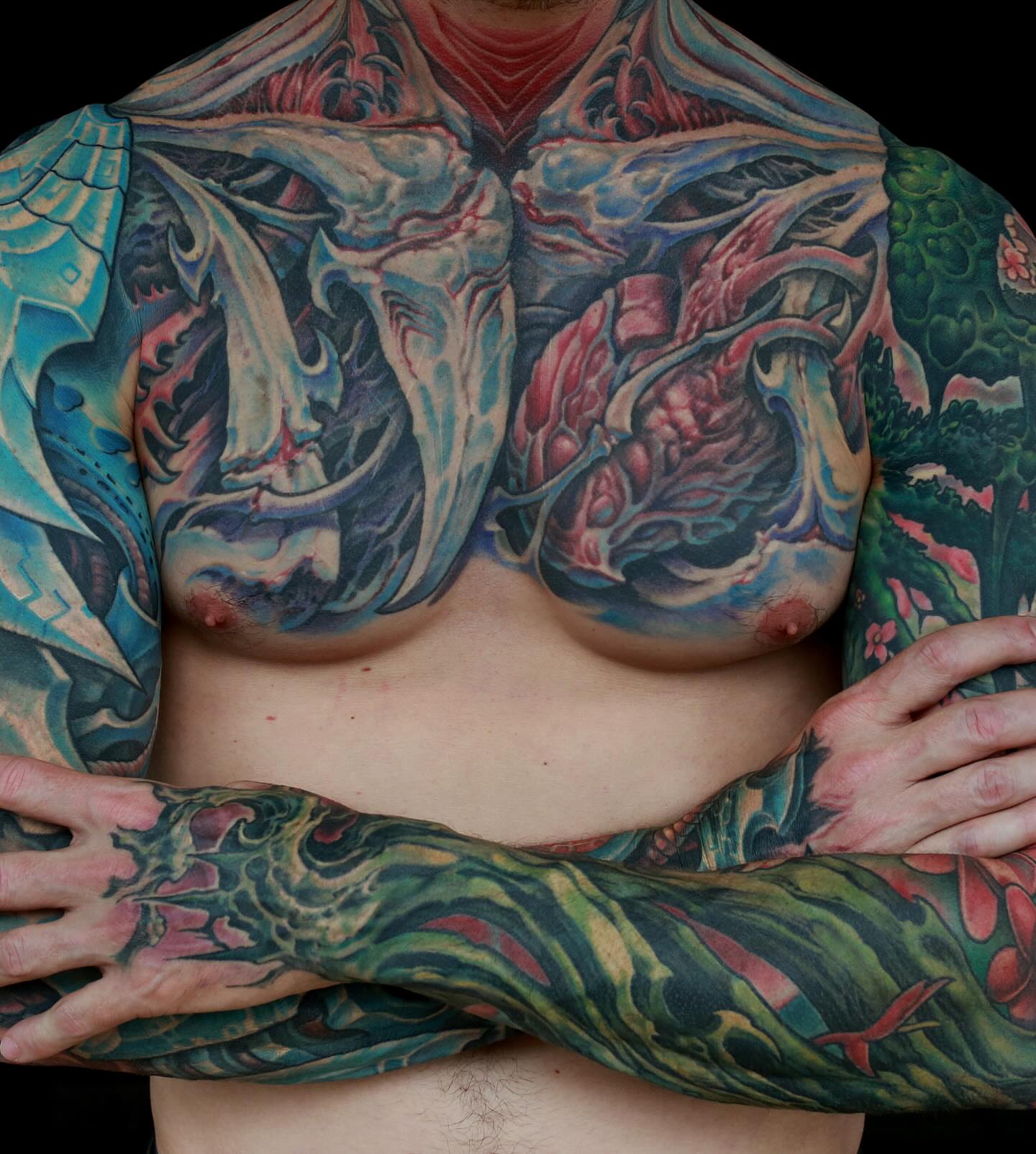 Tattoo by @burningxhope — new_school, surrealism