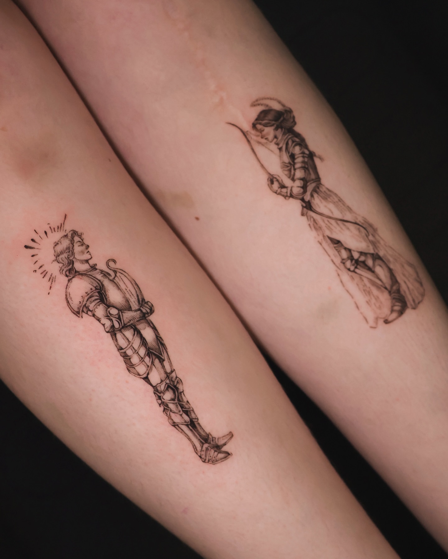 Tattoo by @qsltattoo — black_and_grey