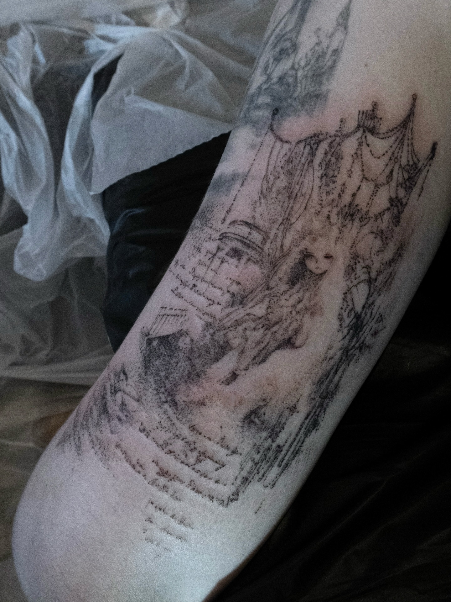 Tattoo by @9ti_________ — black_and_grey, realism