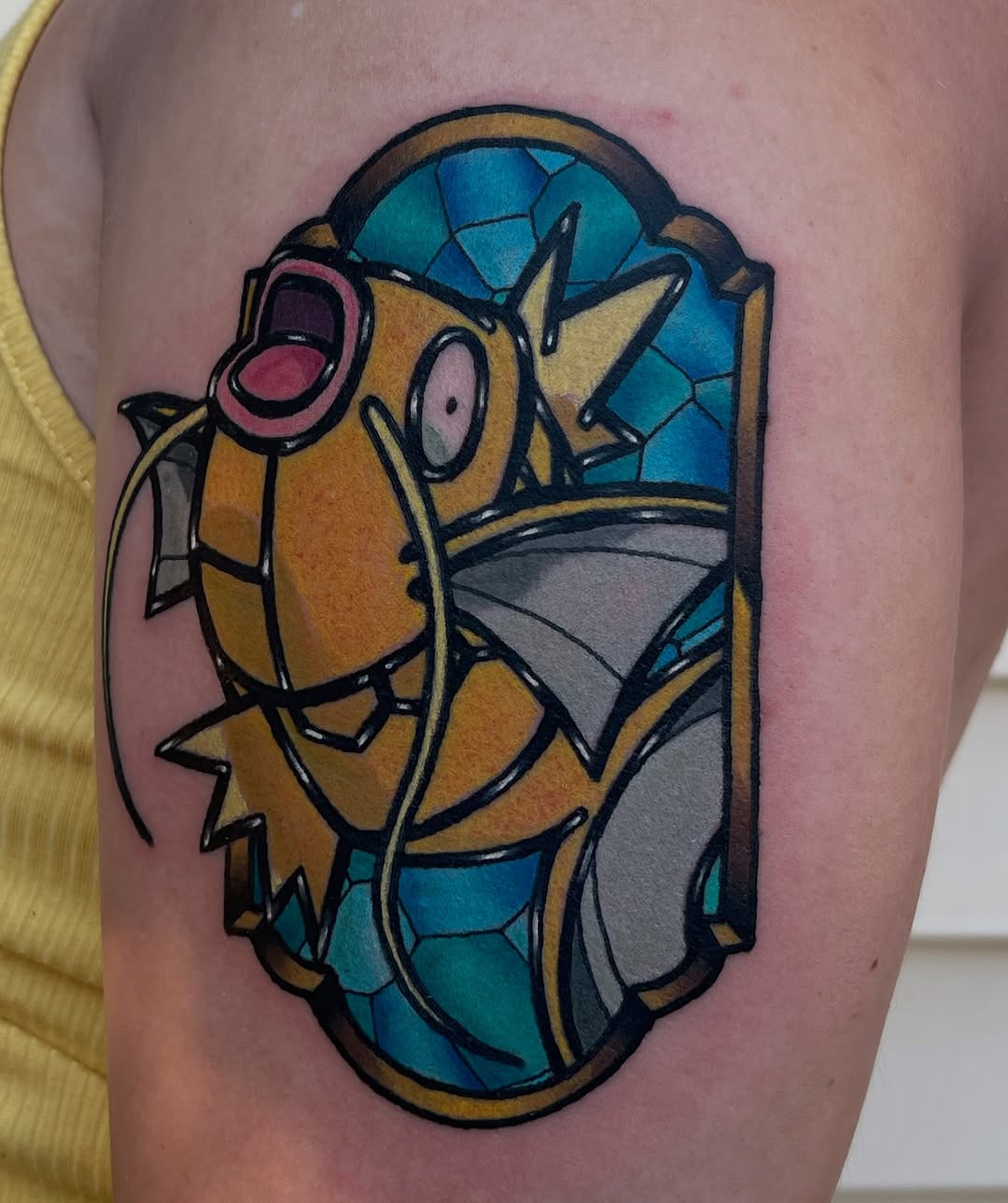 Tattoo by @inkedbymiked — new_school, anime