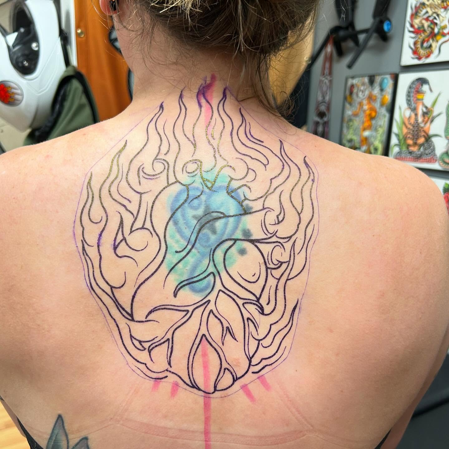 Tattoo by @pat_bennett_tattoos — watercolor