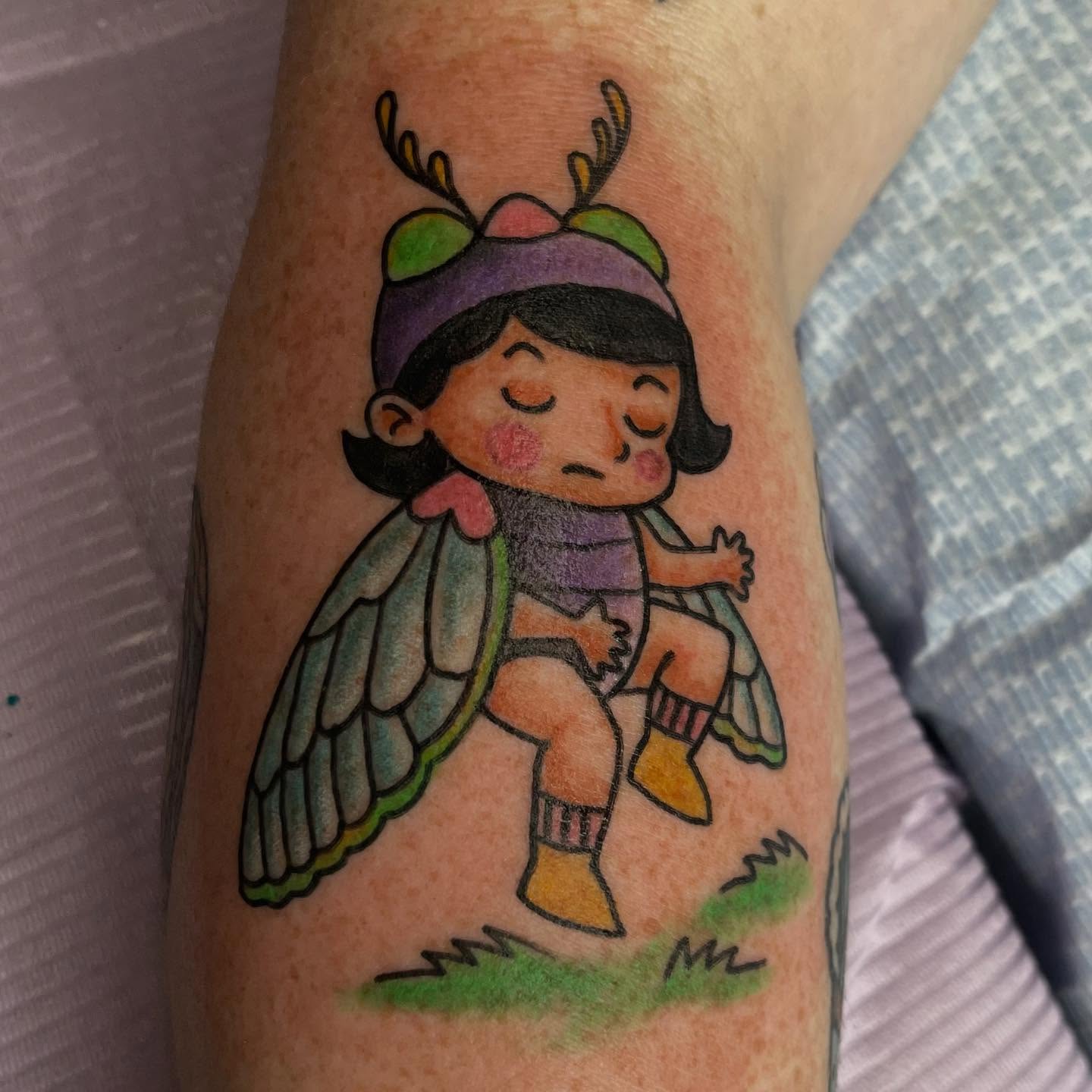 Tattoo by @agirlnamed_sue — watercolor
