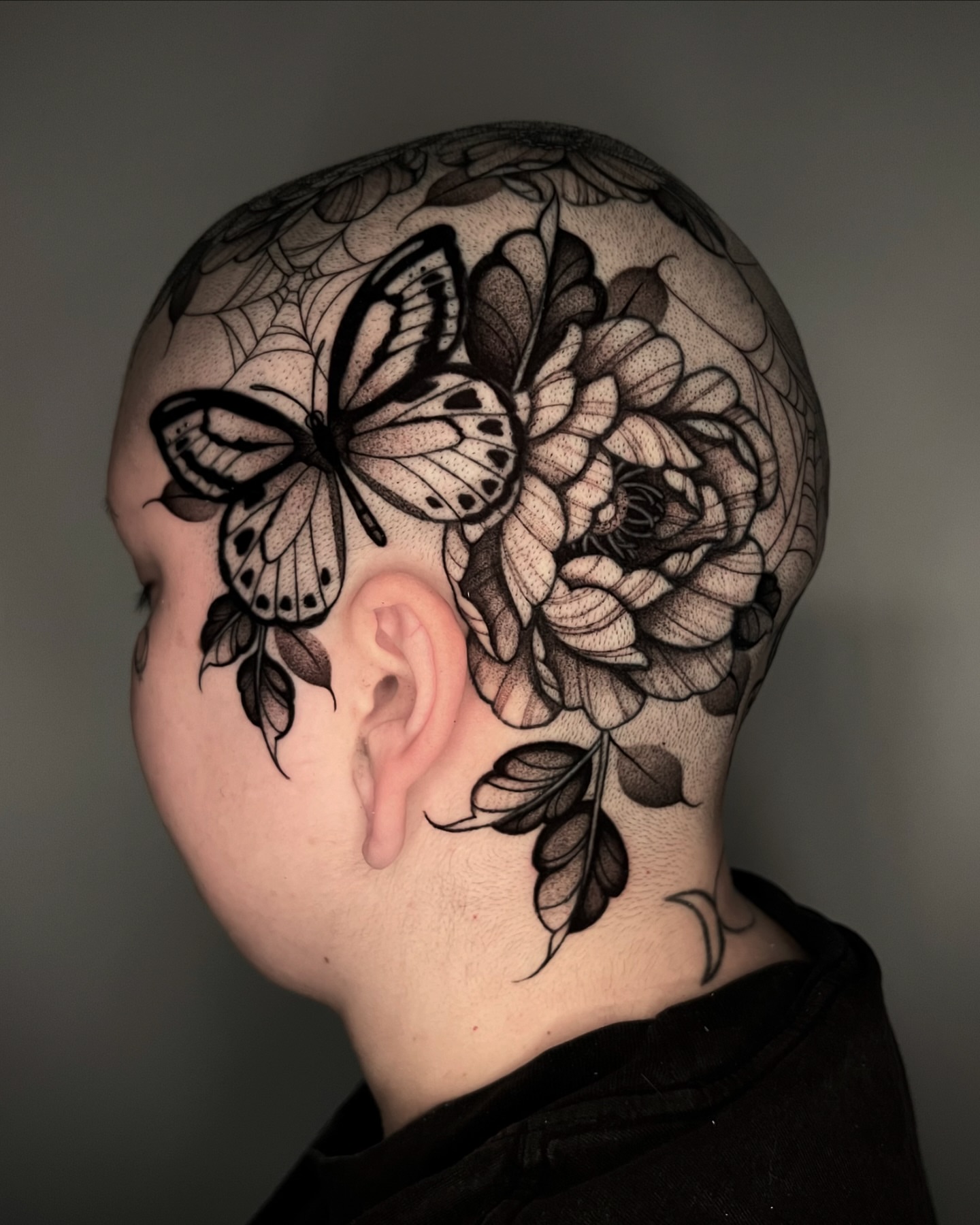 Tattoo by @caitybugink โ black_and_grey, realism