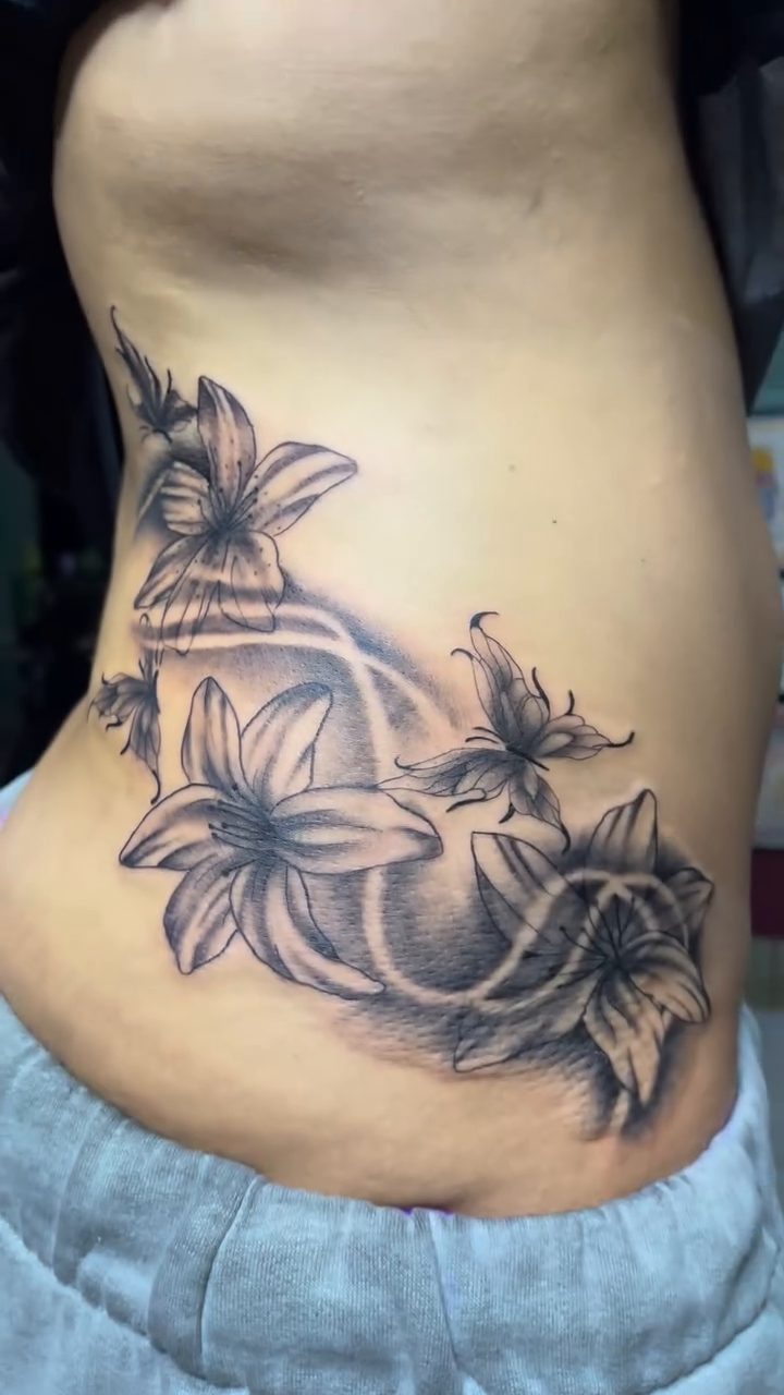 Tattoo by @therealdomgray β black_and_grey, realism