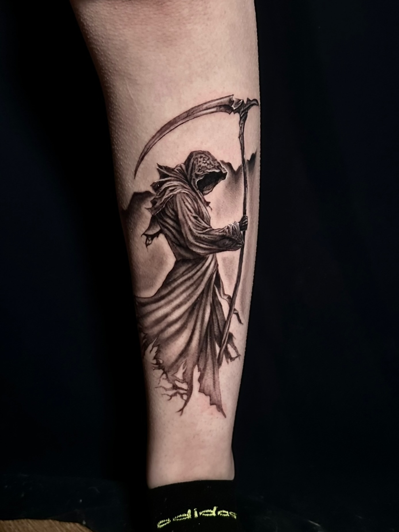 Tattoo by @reep_art_renditions — black_and_grey, realism