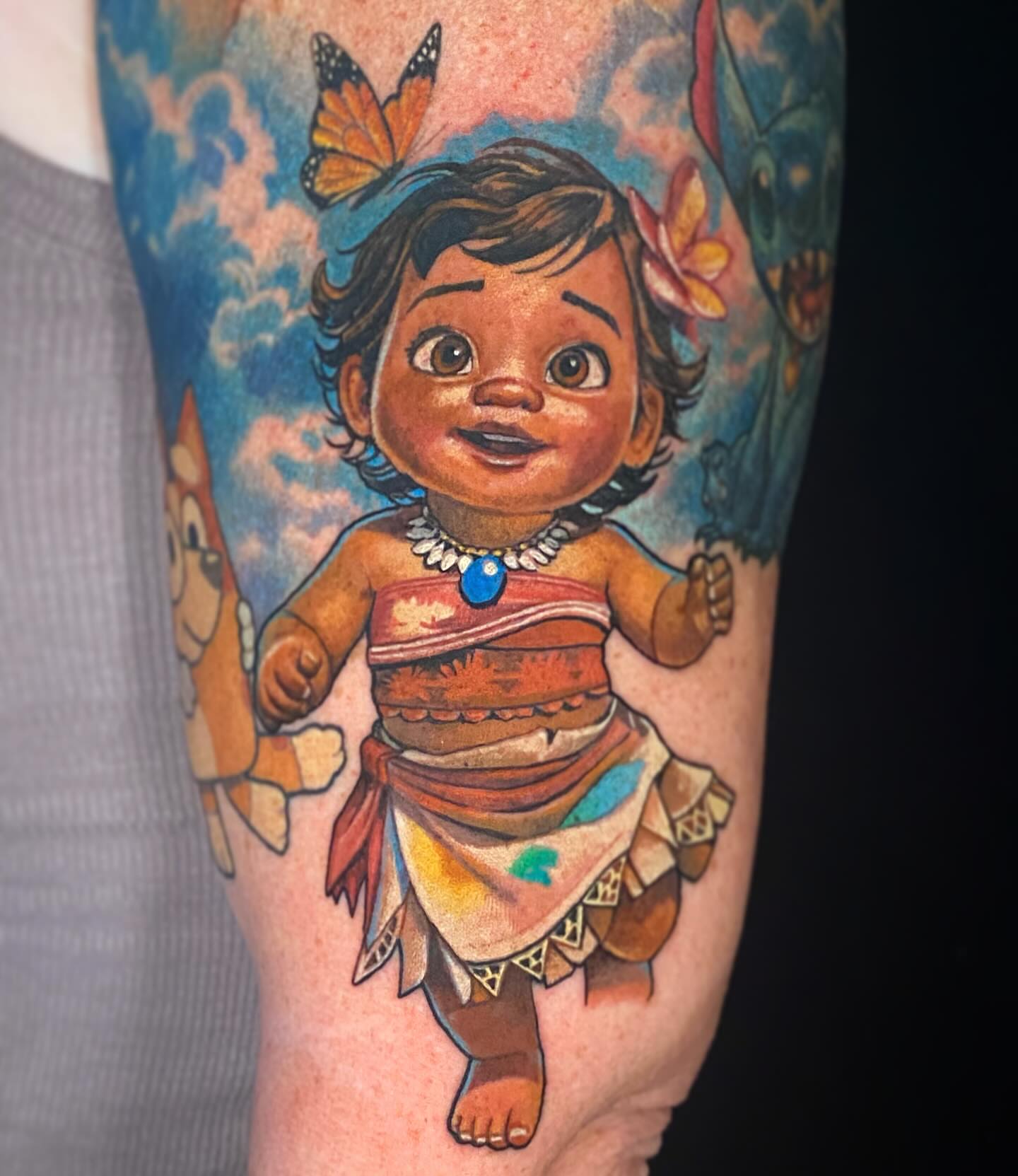 Tattoo by @crojasart — illustrative