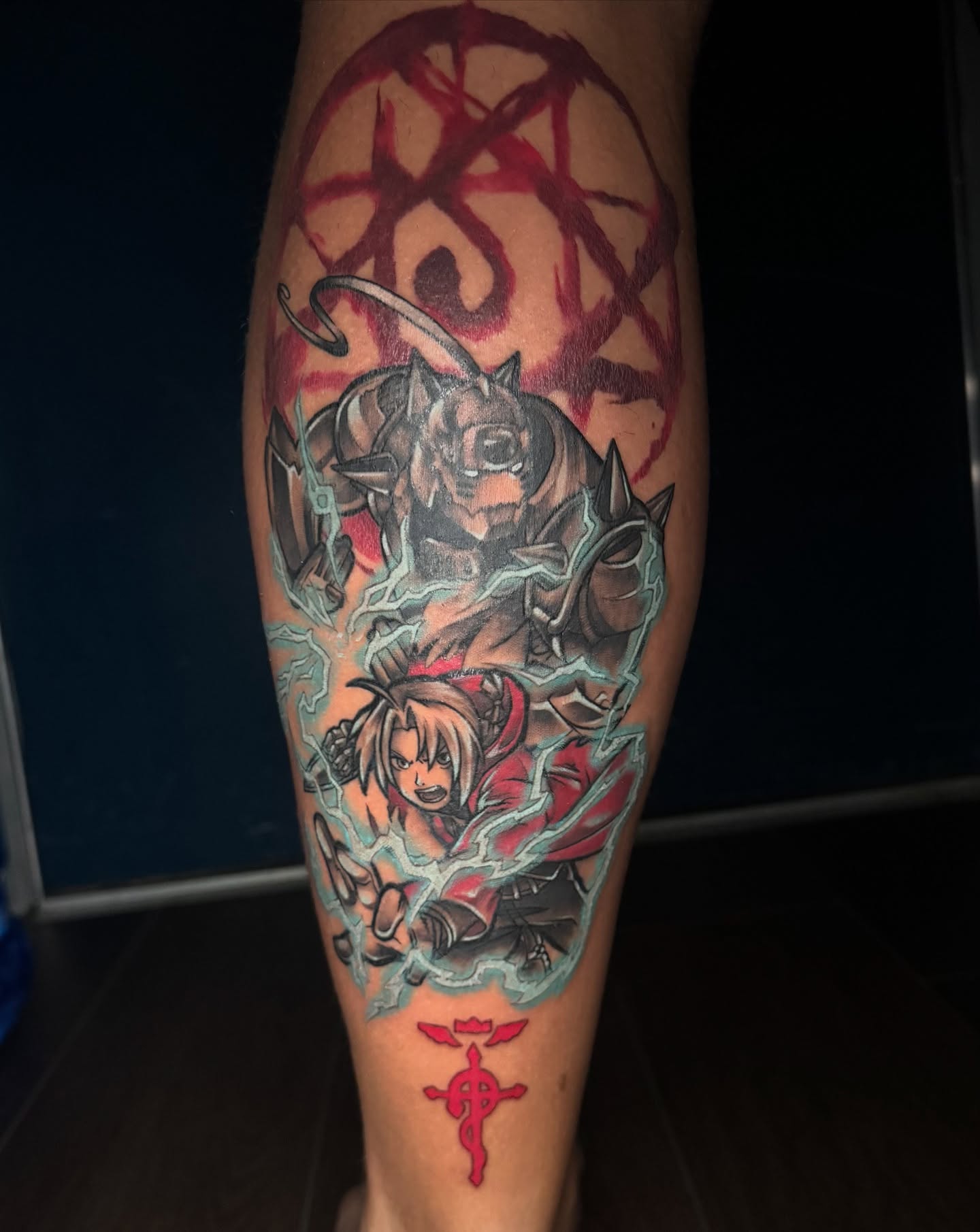 Tattoo by @zombriii — anime