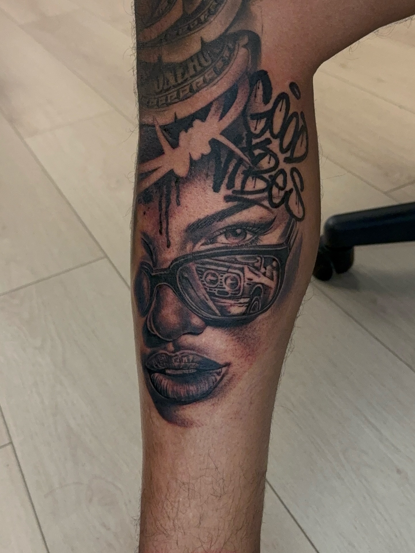 Tattoo by @valg703_tattoo — realism, black_and_grey