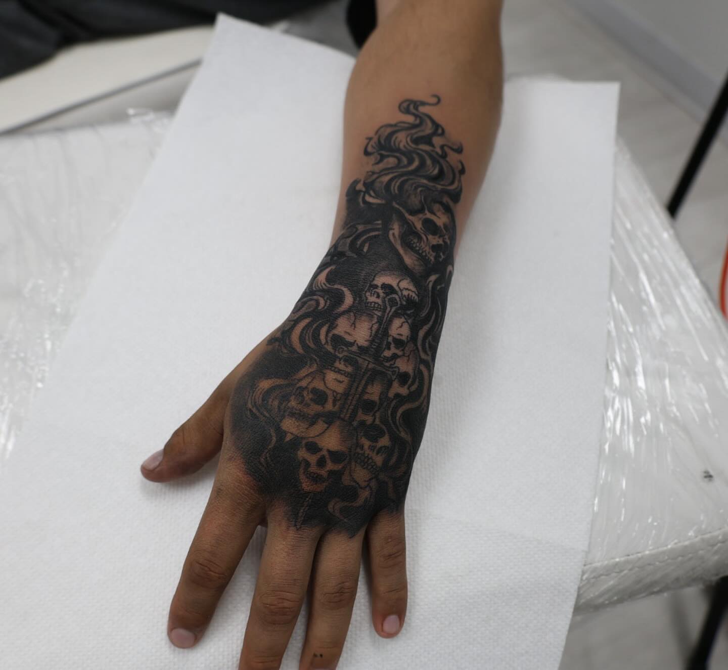 Tattoo by @inkwraps β black_and_grey