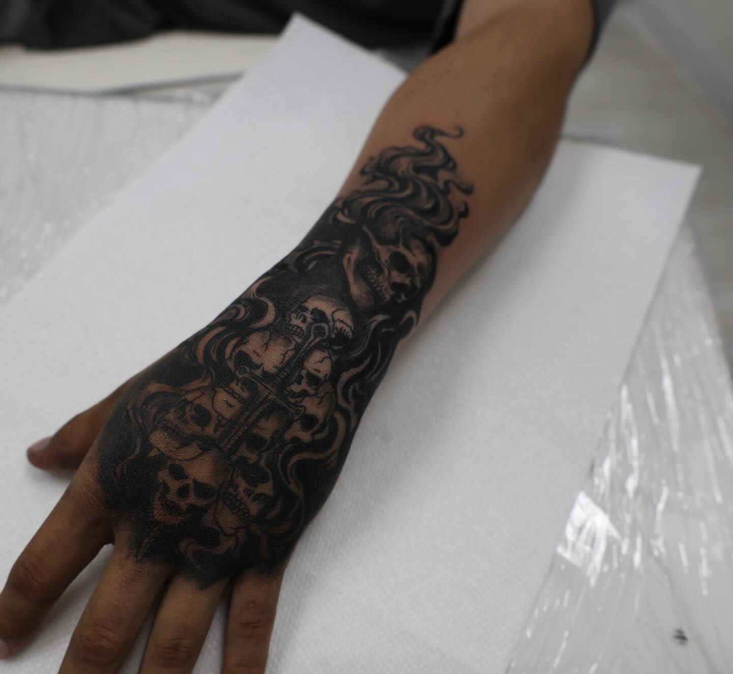 Tattoo by @inkwraps β black_and_grey