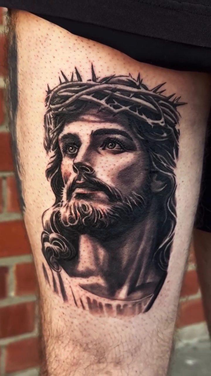 Tattoo by @tattoosbyxavier — realism, black_and_grey