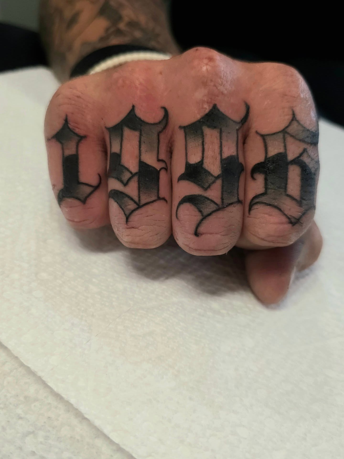 Tattoo by @jballardtattoos — lettering_script