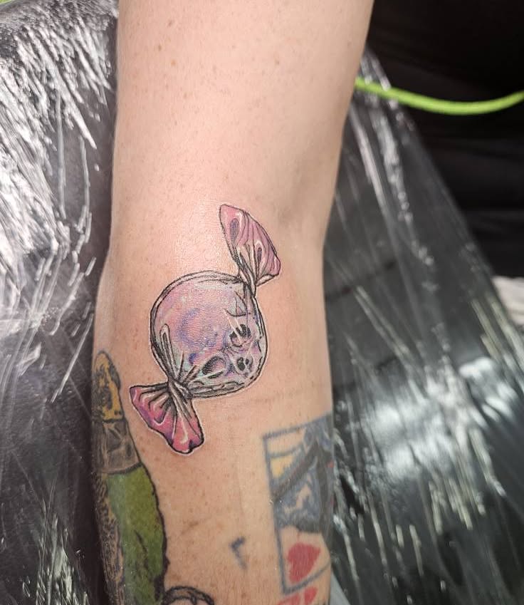 Tattoo by @angrygnometattoo — new_school