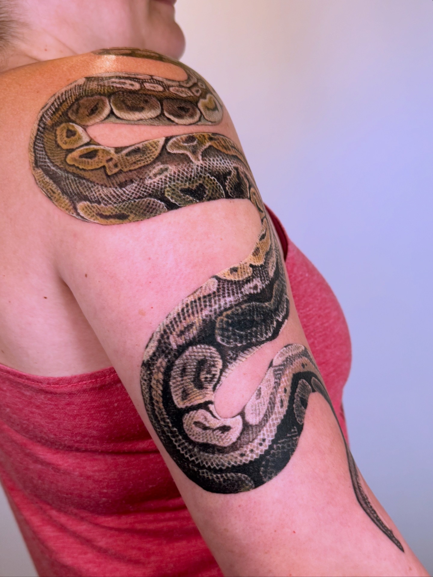 Tattoo by @redrooktattoo — realism
