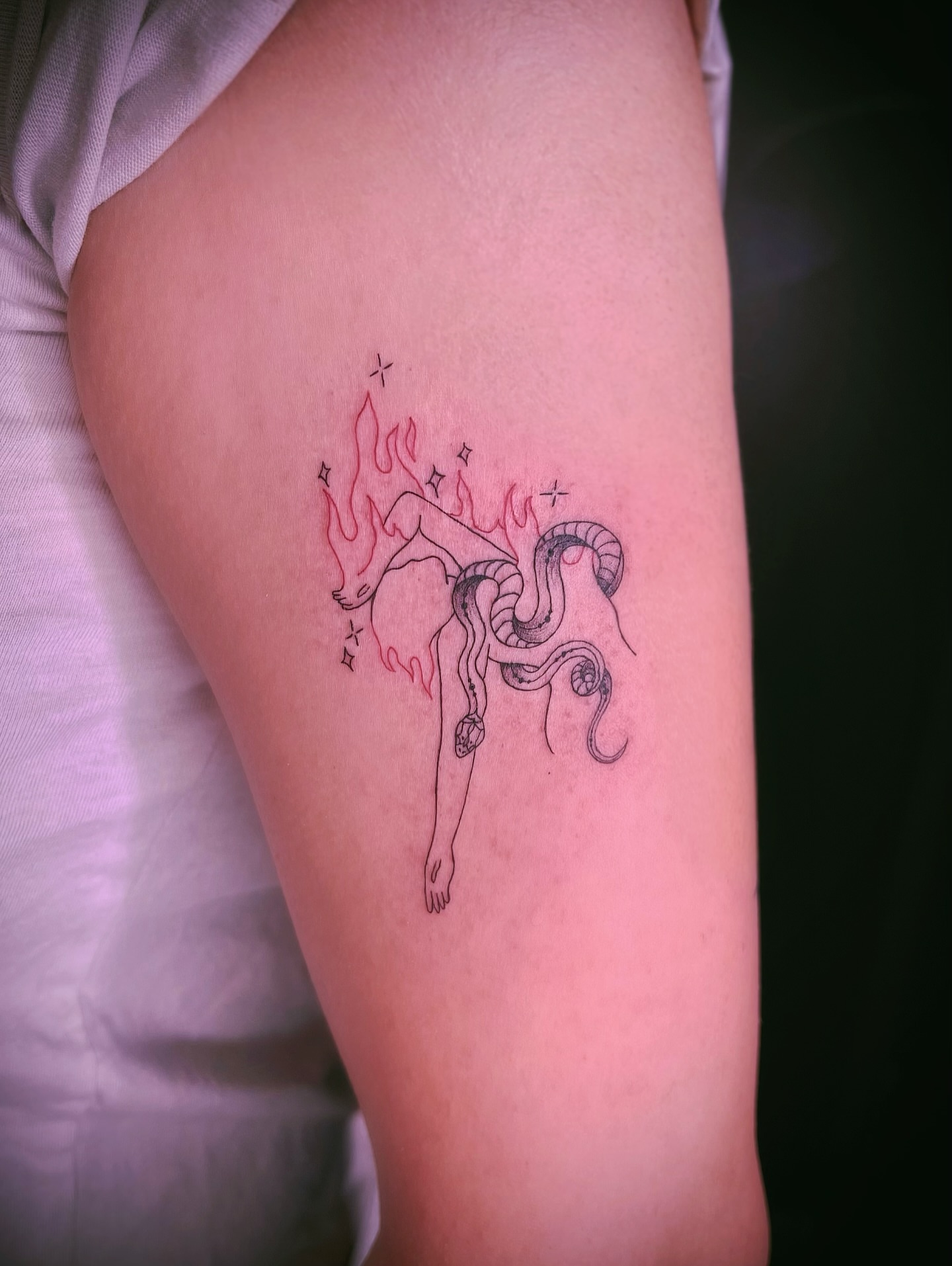 Tattoo by @inksbys β fine_line