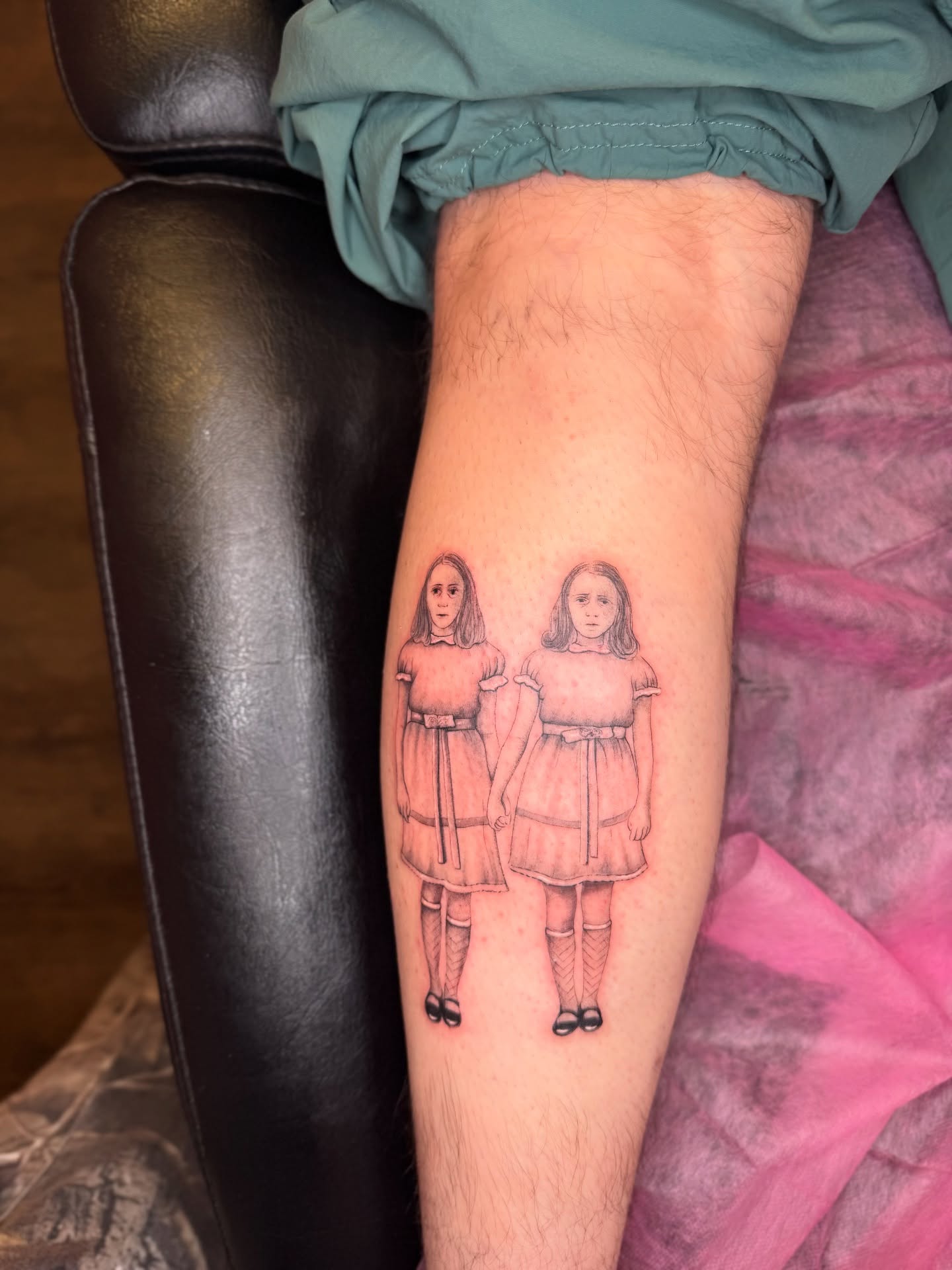 Tattoo by @lilztatz — black_and_grey