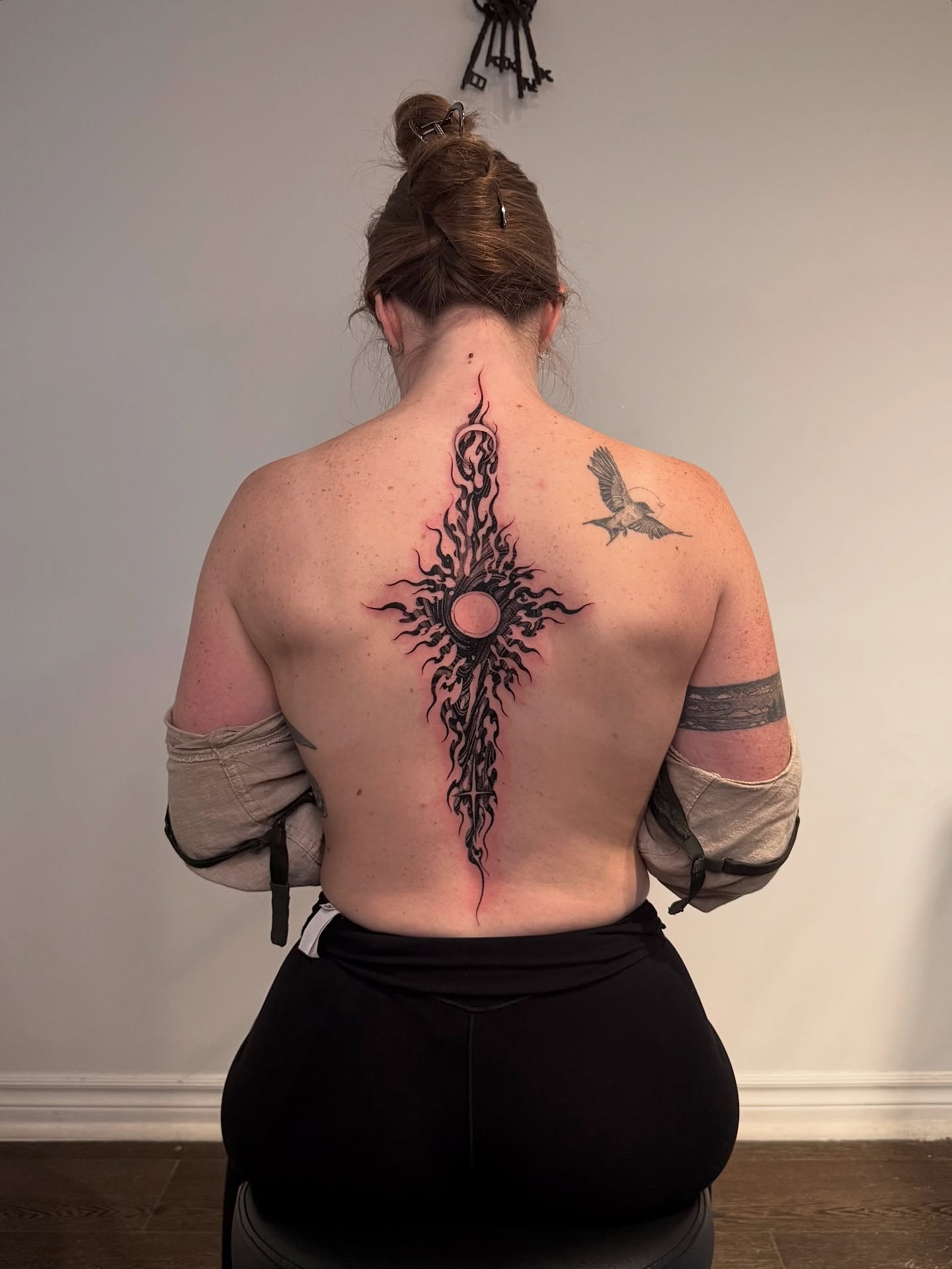 Tattoo by @voldblk — black_and_grey