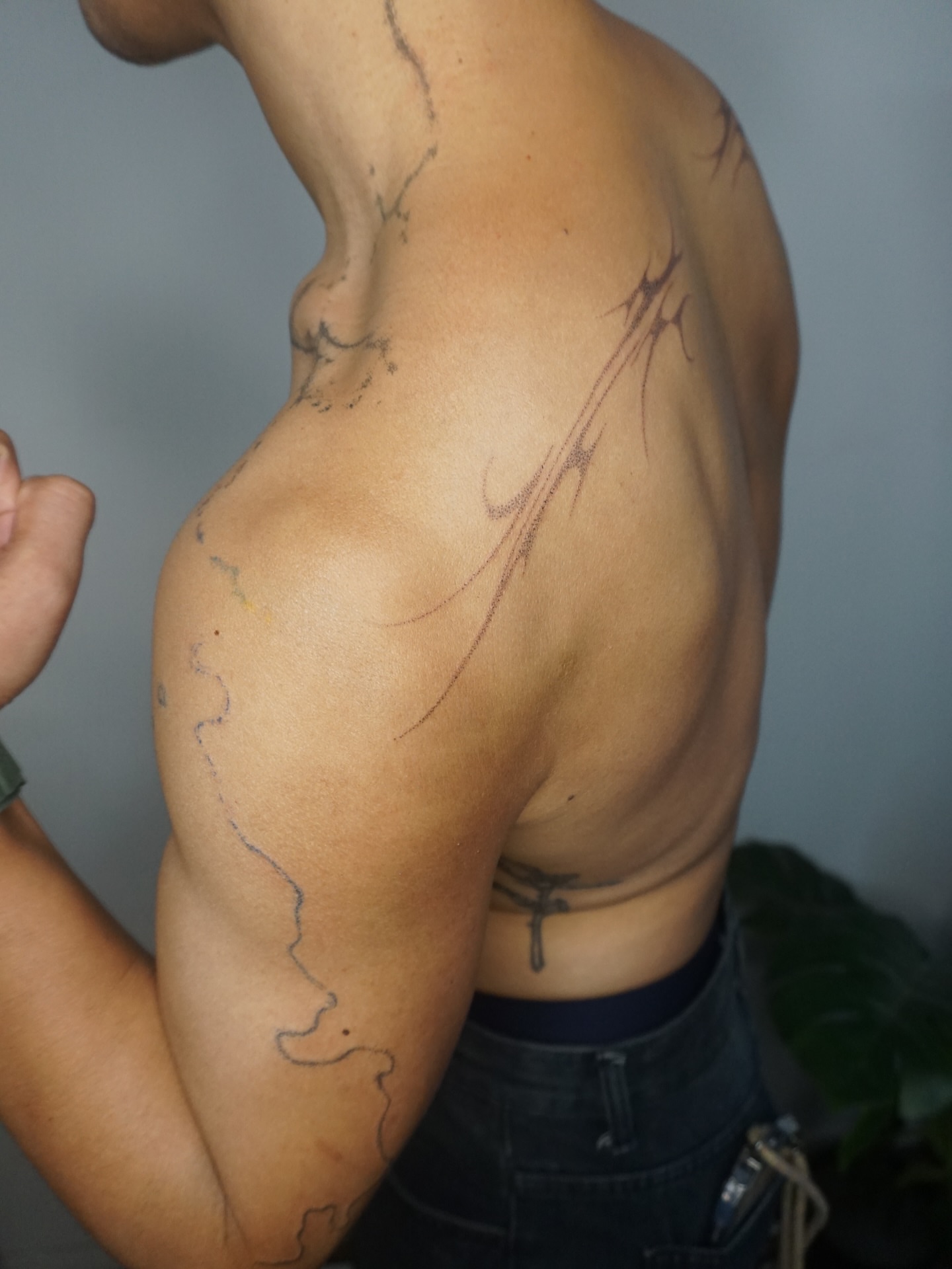 Tattoo by @texturemapping_ — dotwork
