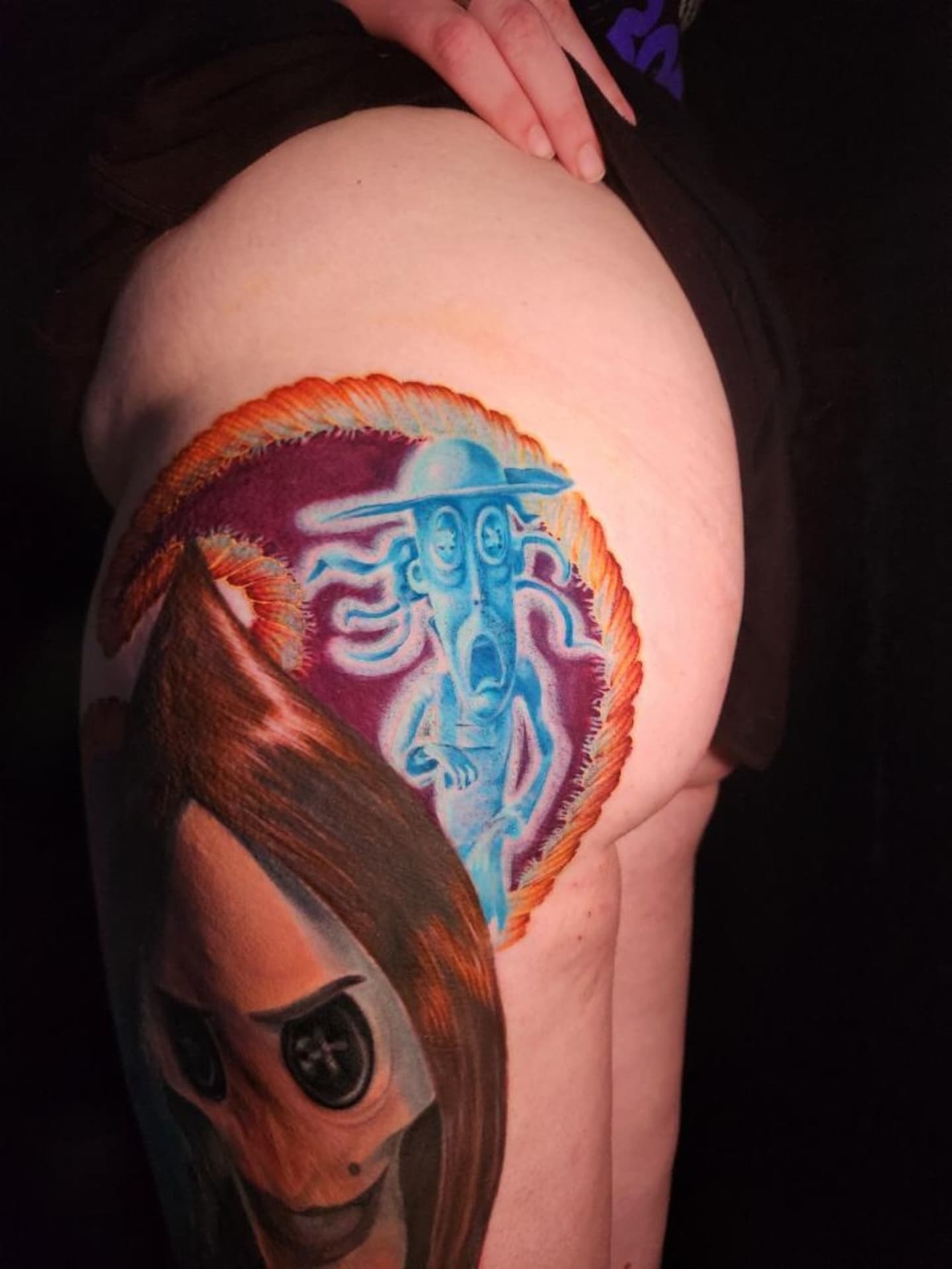 Tattoo by @tattoos.from.mars — surrealism
