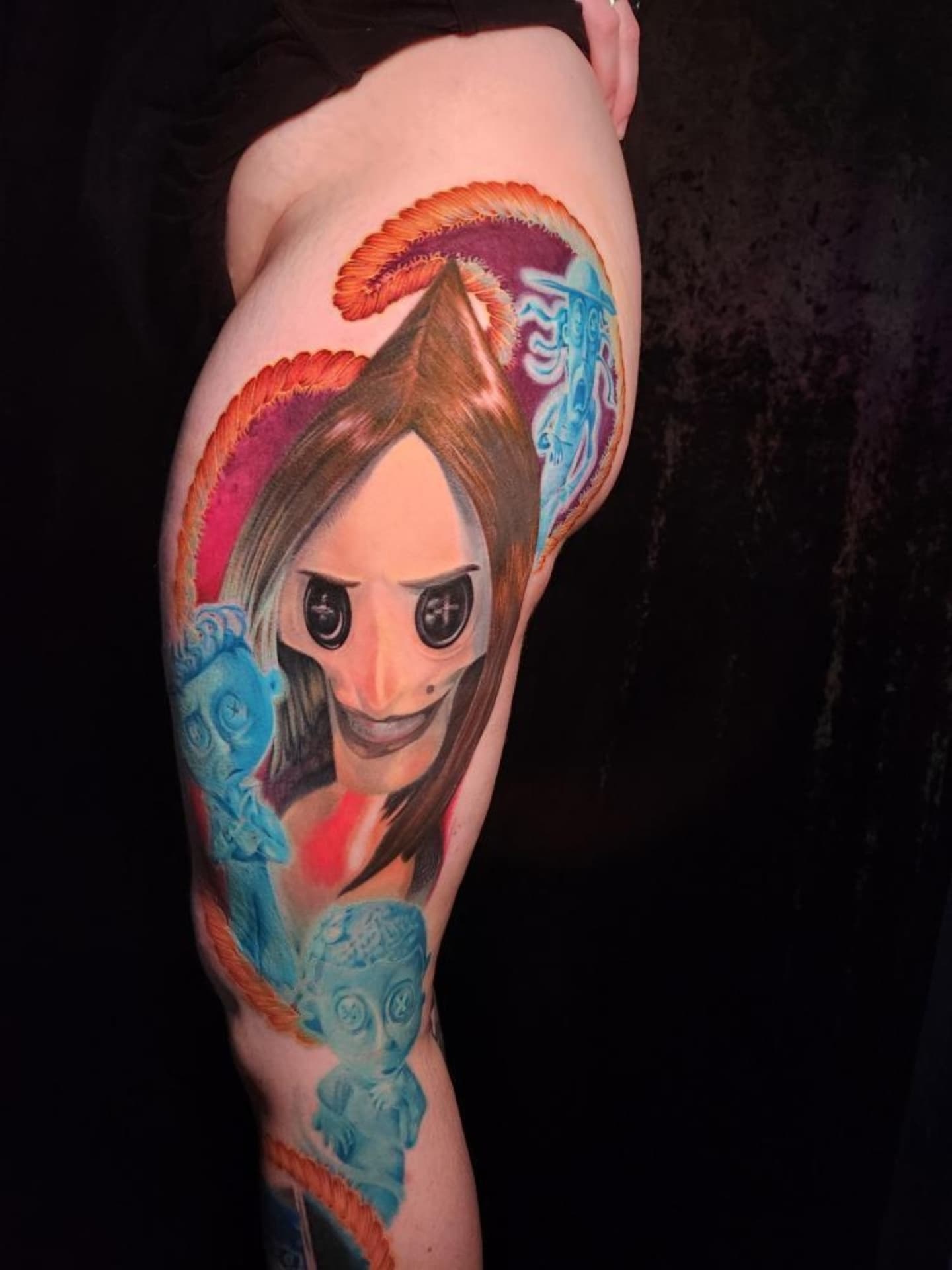 Tattoo by @tattoos.from.mars — anime