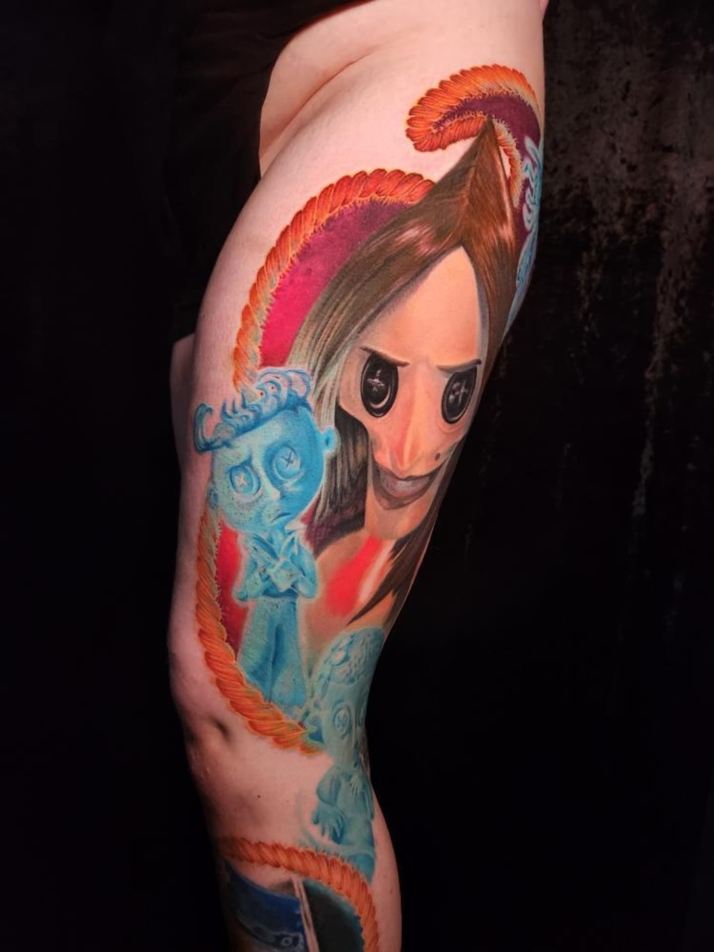 Tattoo by @tattoos.from.mars — anime