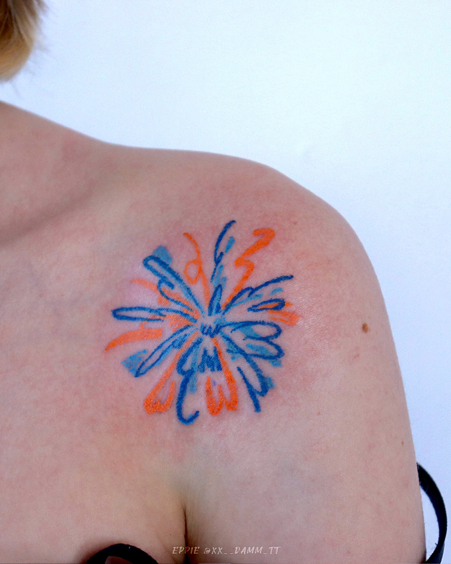Tattoo by @xx__damm_tt โ watercolor