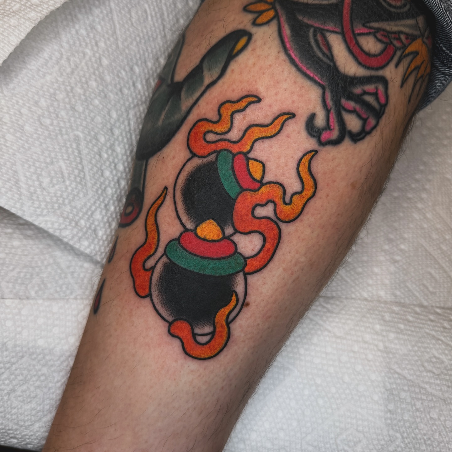 Tattoo by @liztattooer — american_traditional